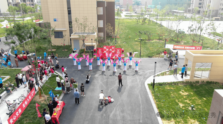 凯时ag登录入口保定市主城区城中村改造三期水碾头村安置区举行交付仪式